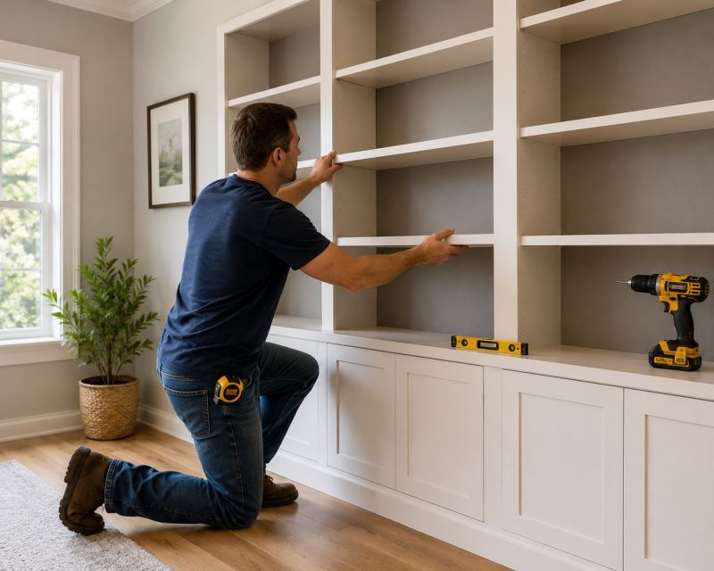 Bookcase Installation in Winston Salem, NC