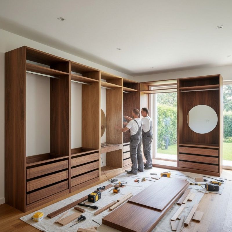 Built In Wardrobe Installation in Charlotte, NC