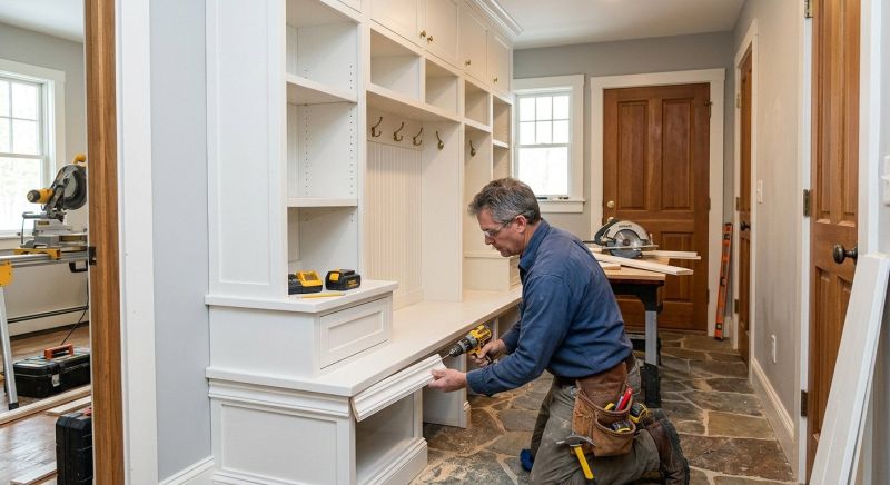 Builtin Cabinets Installation in Annapolis, MD