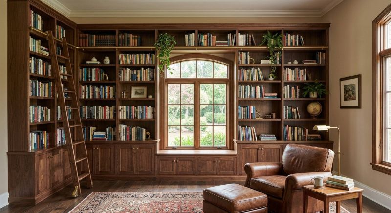 Bookshelves Installation in Frederick, MD