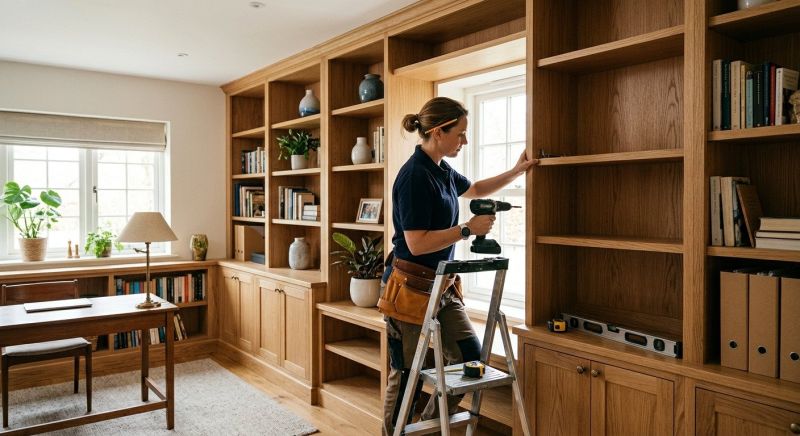 Built In Shelving Service in Charlotte, NC
